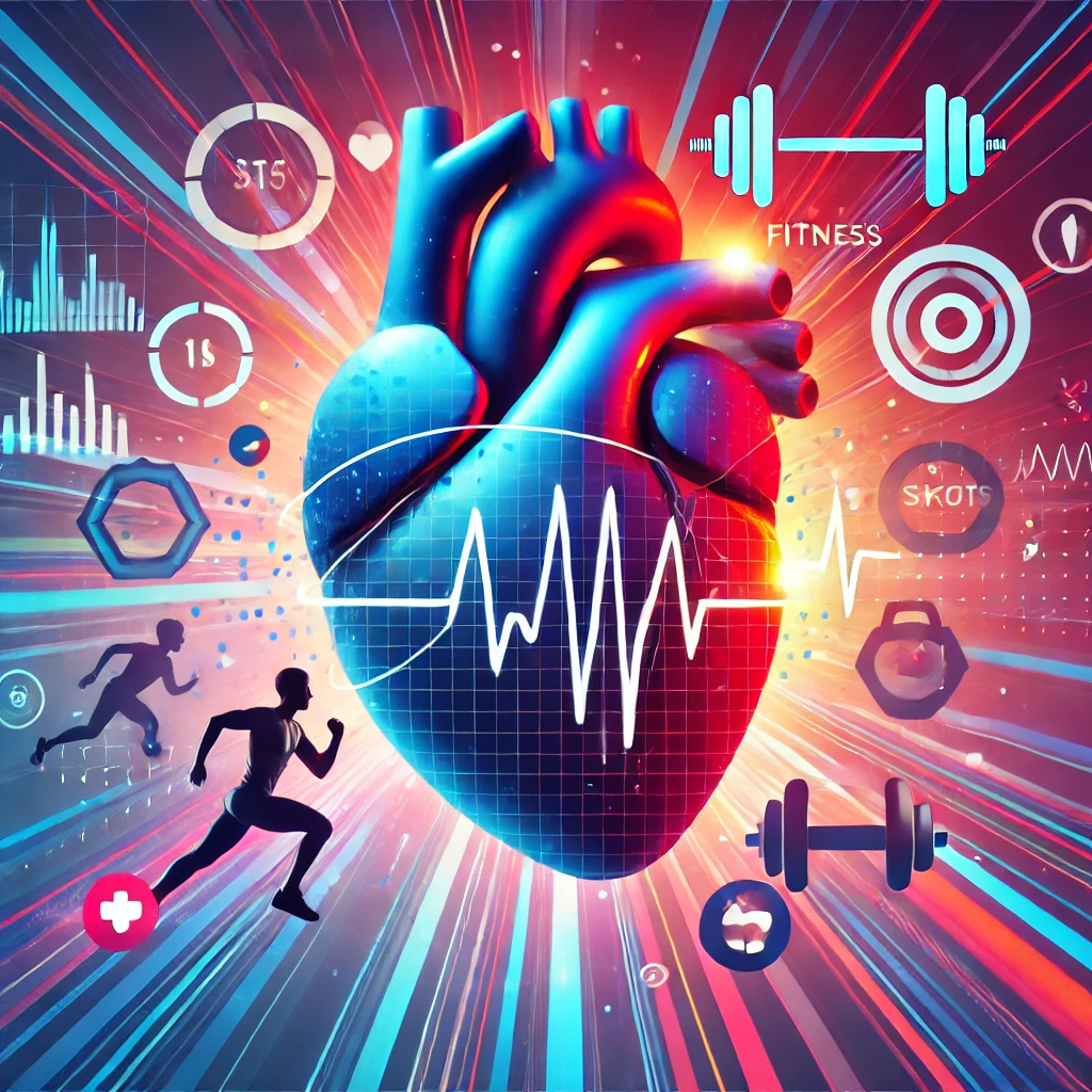 Heart and Fitness Icons - Cardio Blog Header